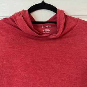 J. Crew Vibrant Red Pullover